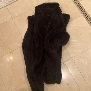 Soft fur vest